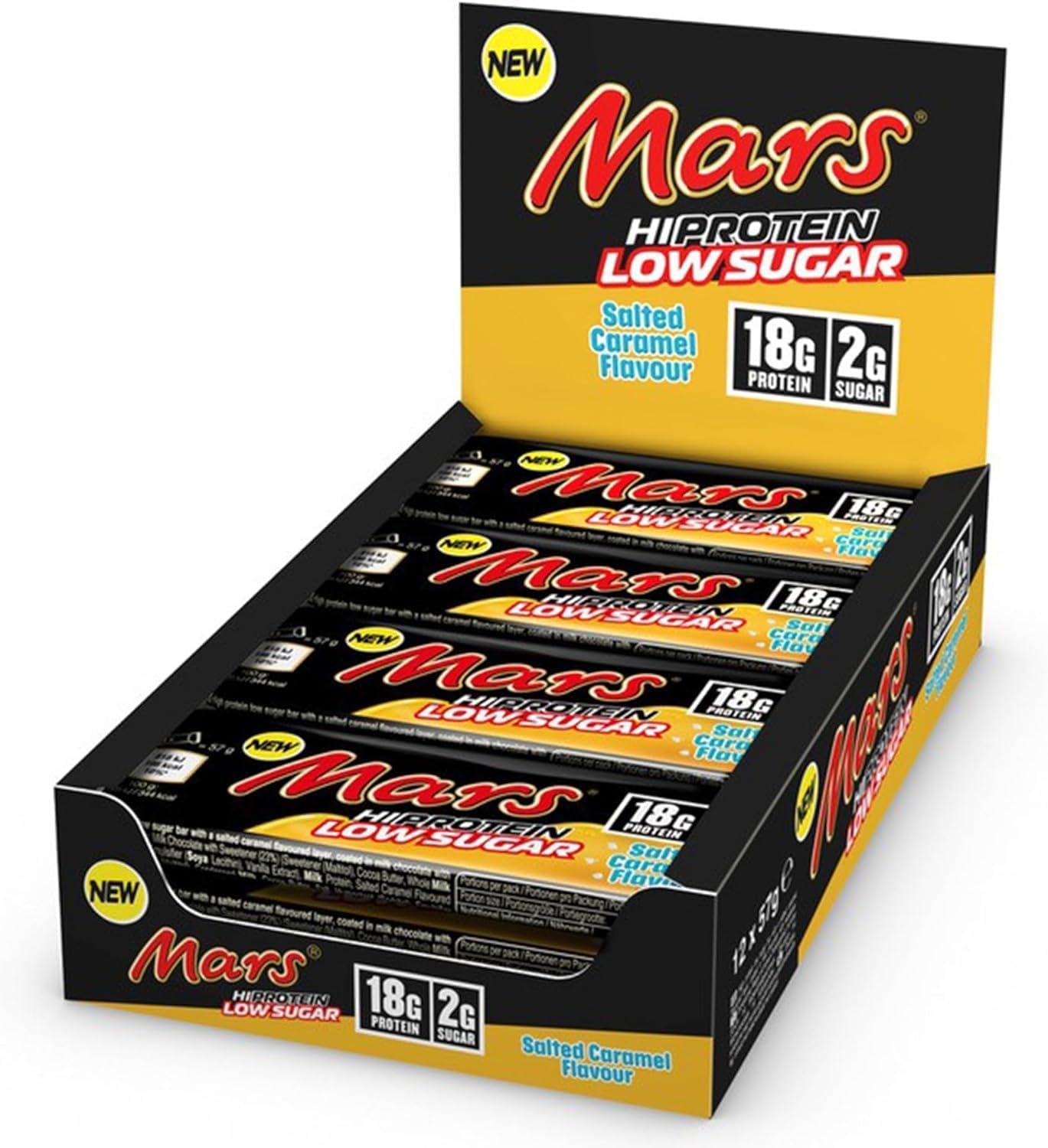 Mars Hi Protein Low Sugar Bar (12 x 57g)