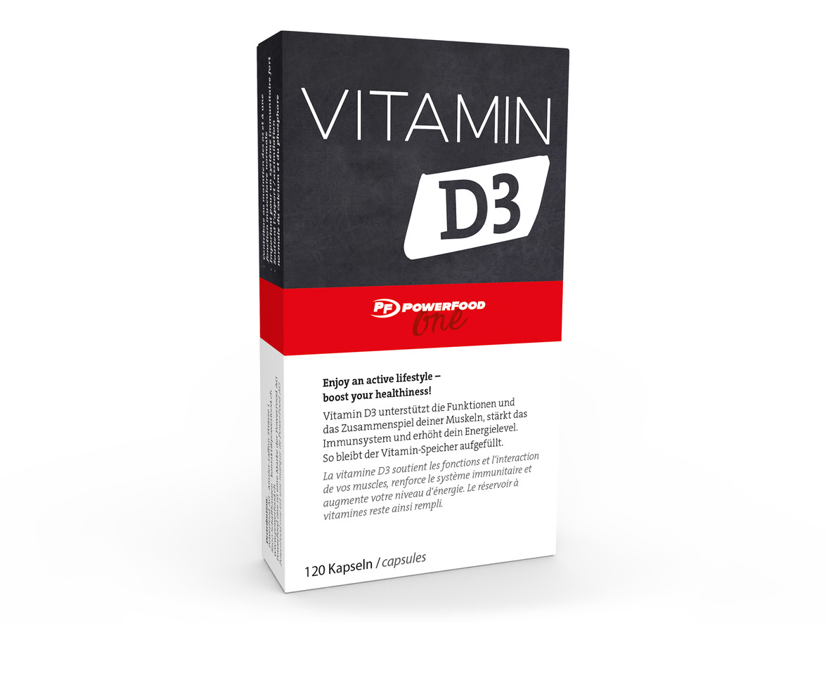 PowerFood One Vitamin D3 (120 Tabs)