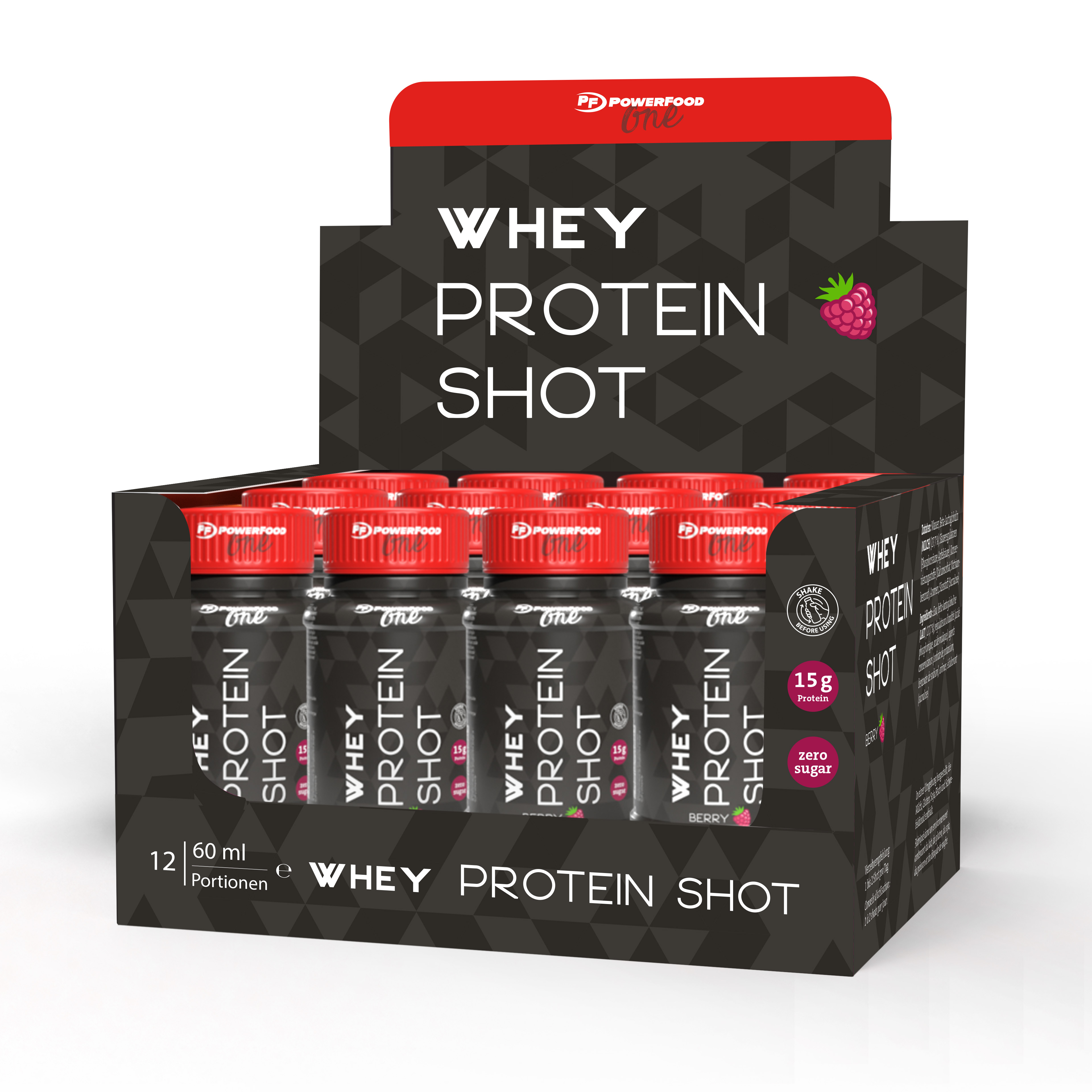 PowerFood One Whey Protein Shot (12 x 60ml)