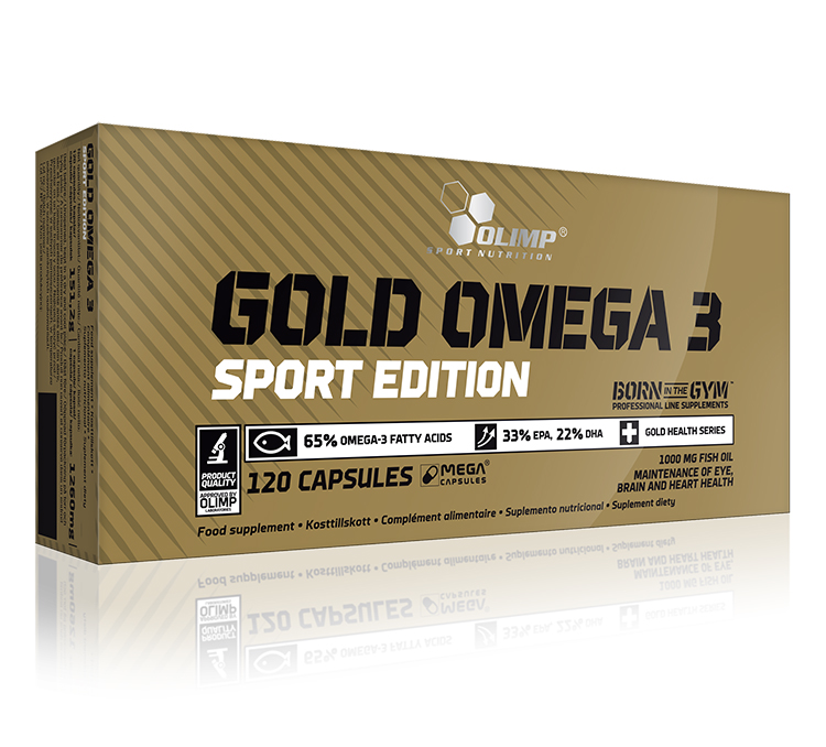 Olimp Gold Omega 3 Sport Edition (120 Caps)