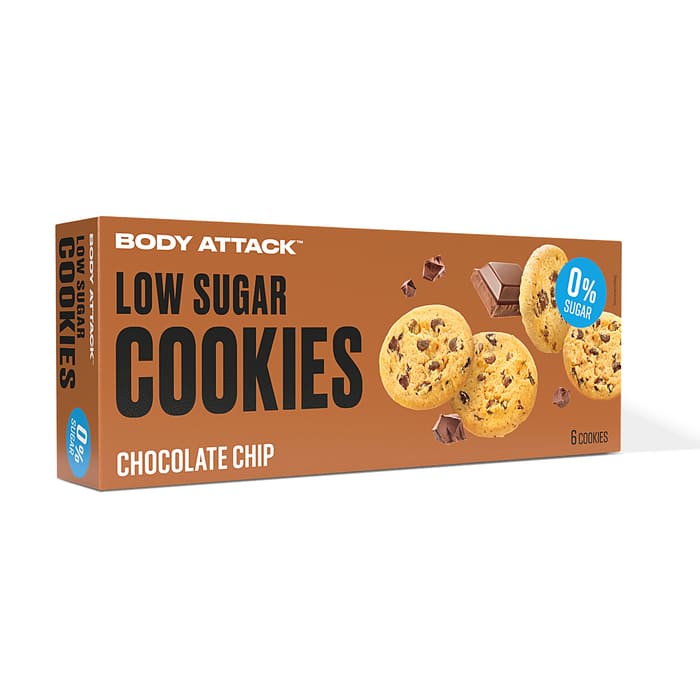 Body Attack Low Sugar Cookies (115g)